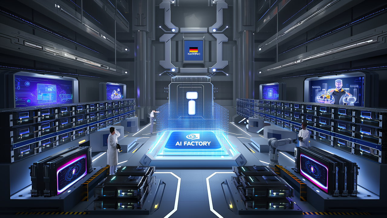NVIDIA helps Germany lead Europe’s AI manufacturing race