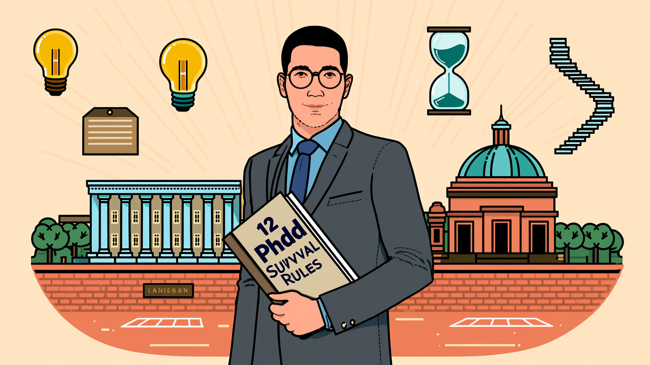 The 12 things I wish I’d known in grad school