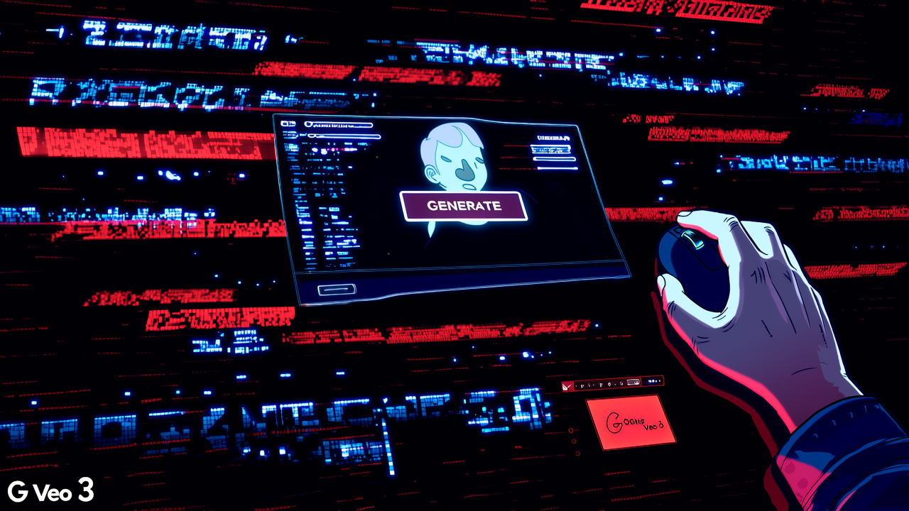 Google’s generative video model Veo 3 has a subtitles problem