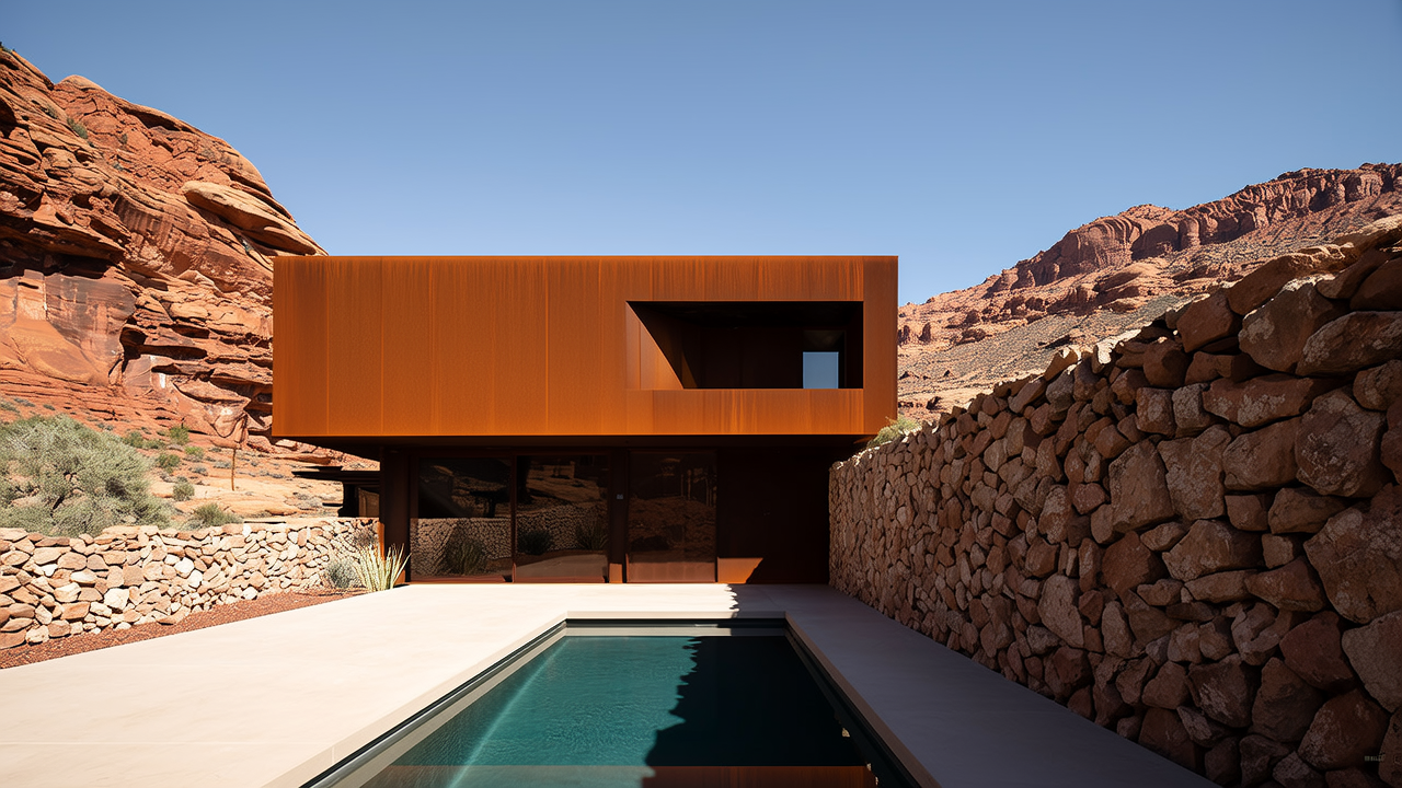 In architect’s vision, the landscape wins