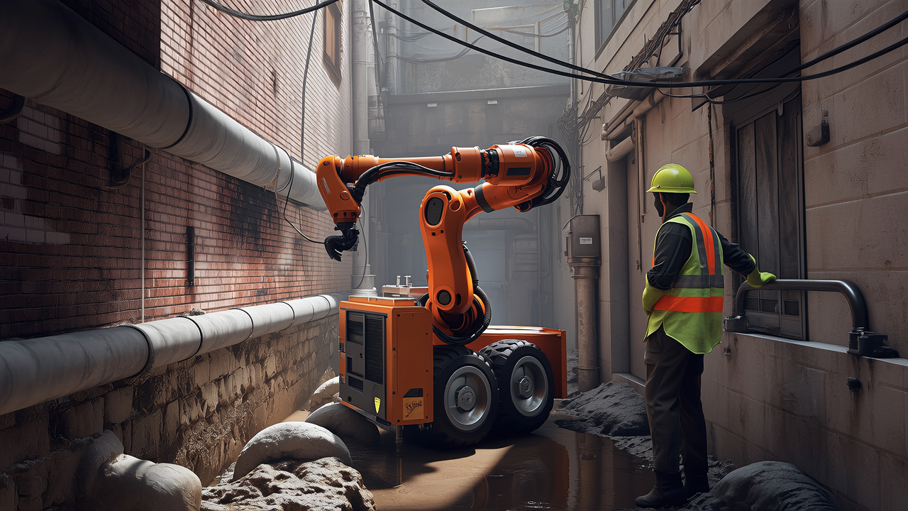 India is still working on sewer robots