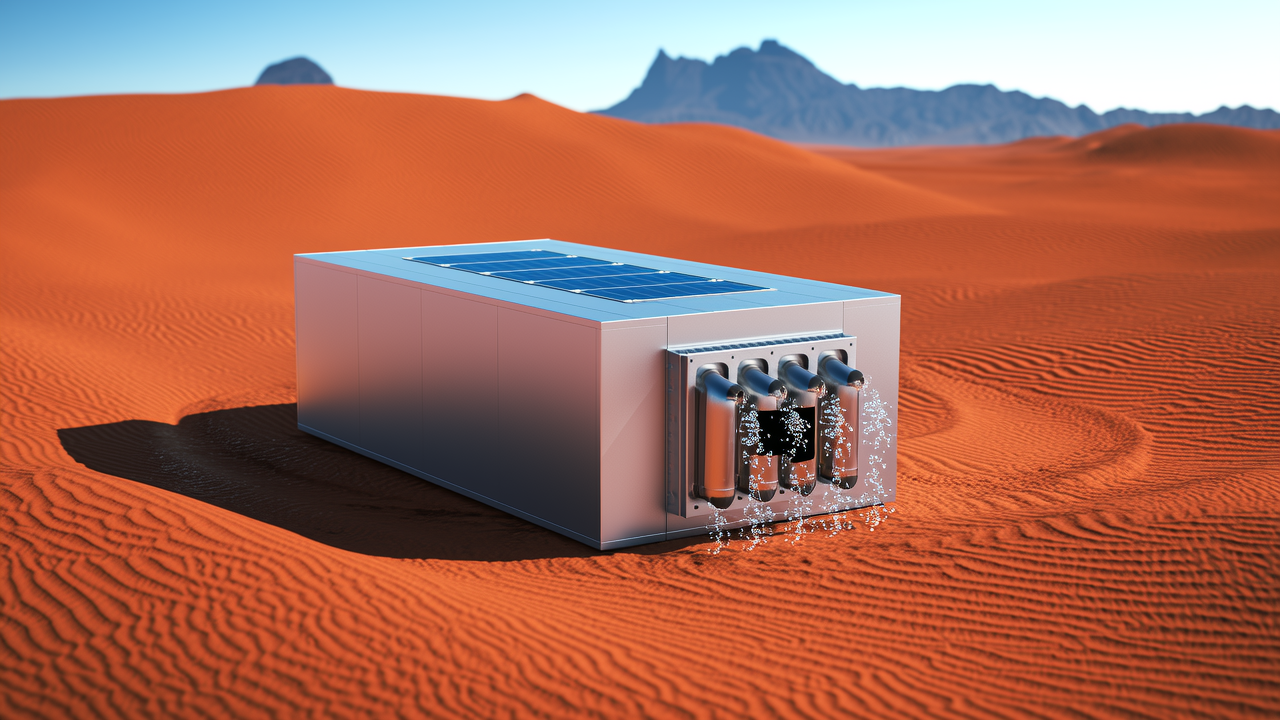 ‘Bubbles’ turn air into drinkable water