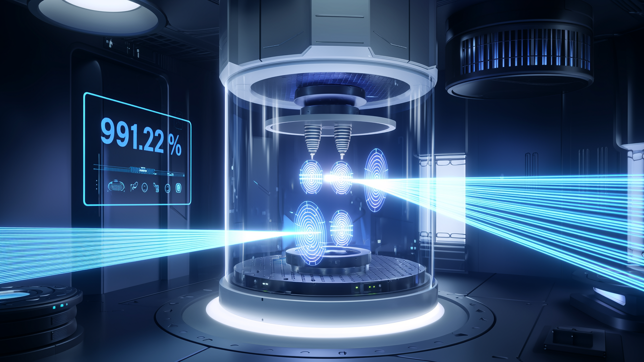 A new ion-based quantum computer makes error correction simpler