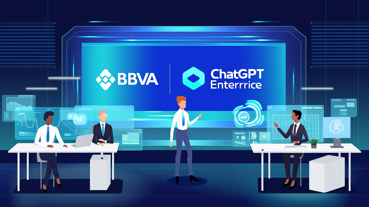 BBVA embeds AI into banking workflows using ChatGPT Enterprise
