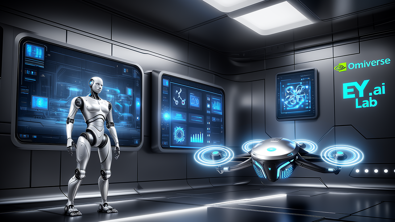 EY and NVIDIA to help companies test and deploy physical AI