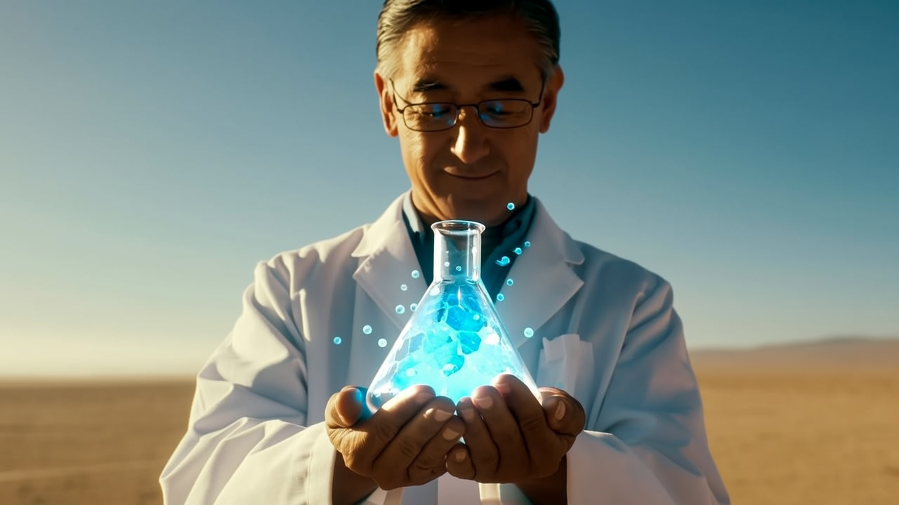 This Nobel Prize–winning chemist dreams of making water from thin air